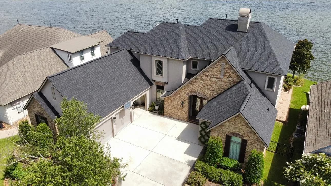Black Star Roofing completed project 2
